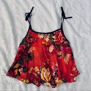 Handmade Floral Tank Top from Thailand